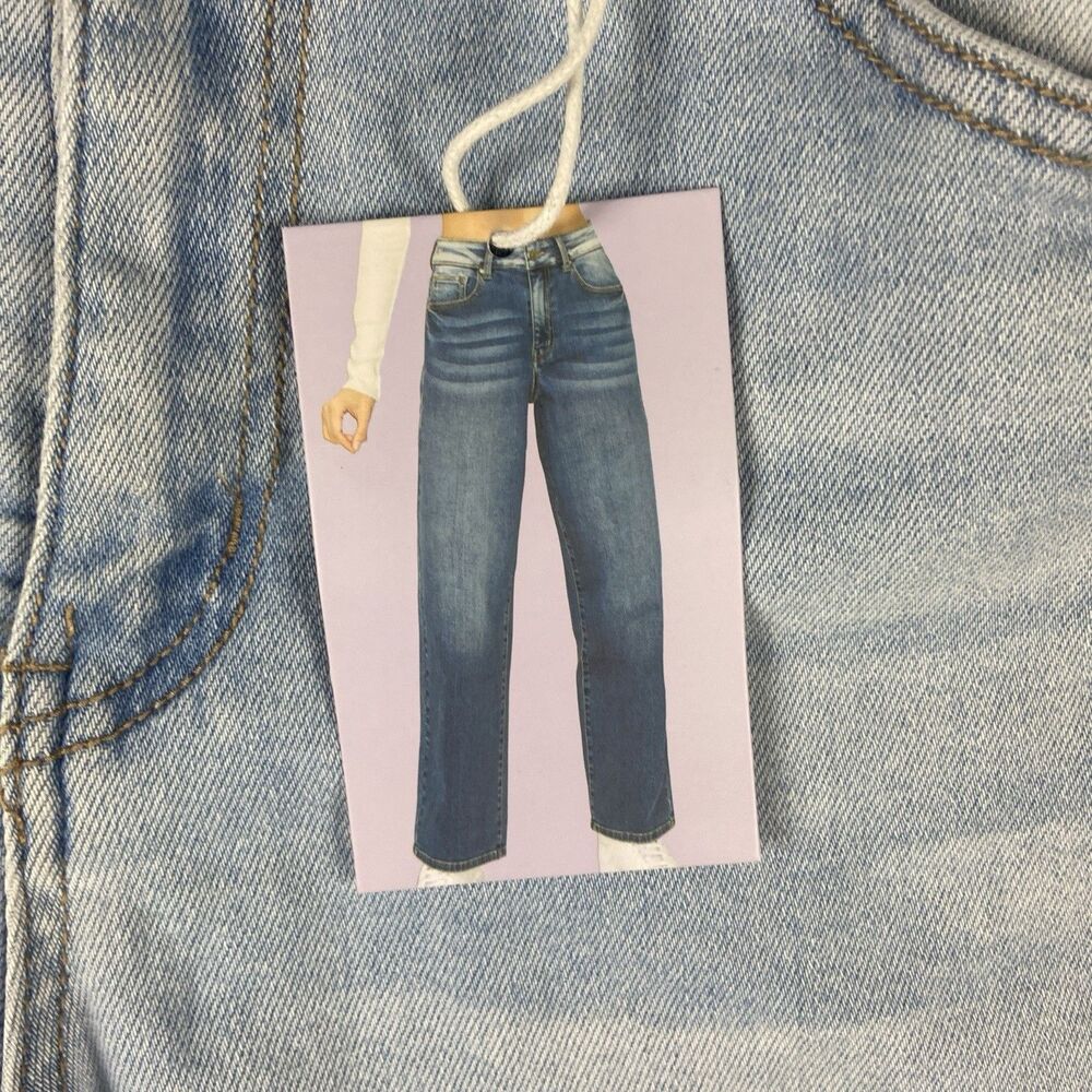 Wax Jean Collection Womens /Juniors 11/30 Light Straight Wide Leg 90333 Loose - Picture 13 of 15